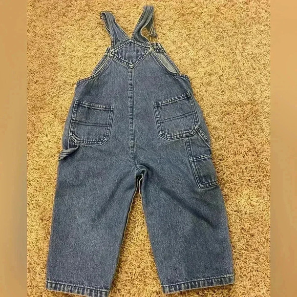 Children’s Place Jean Denim Overalls 18 mos - Picture 5 of 10